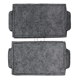 Kohlefilter Set Wie Miele DKF19-1 240x147mm 9231860 Für Dunstabzugshaube 3 Kohlefilter Set Wie Miele DKF19-1 240x147mm 9231860 Für Dunstabzugshaube