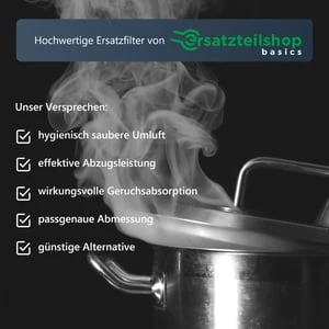 Premium Aktivkohlefilter - Passend Wie BSH 296178 Siemens LZ34501 Bosch DHZ3400/5/6 00296178 5 Premium Aktivkohlefilter - Passend Wie BSH 296178 Siemens LZ34501 Bosch DHZ3400/5/6 00296178 - Image 3