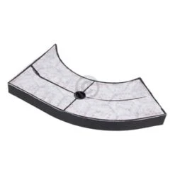 Kohlefilter Whirlpool 481281718533 AMC859 Typ10 Wpro 265x150mm