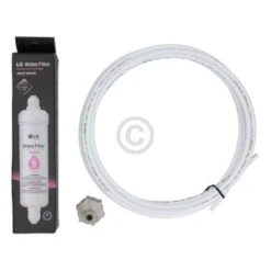 Wasserfilter Extern Mit Schlauch LG 3219JA3001P Für Kühlschrank SideBySide ADQ73693901